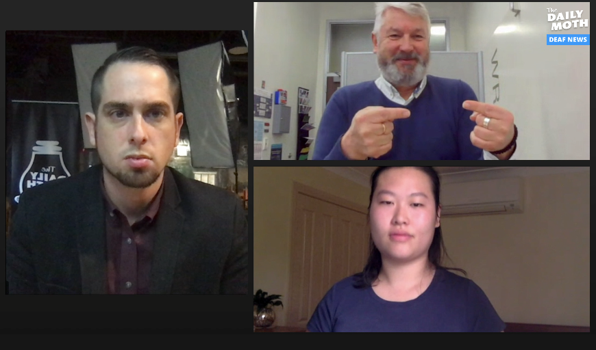 Deaf Australian activists demands clear view of Auslan interpreters