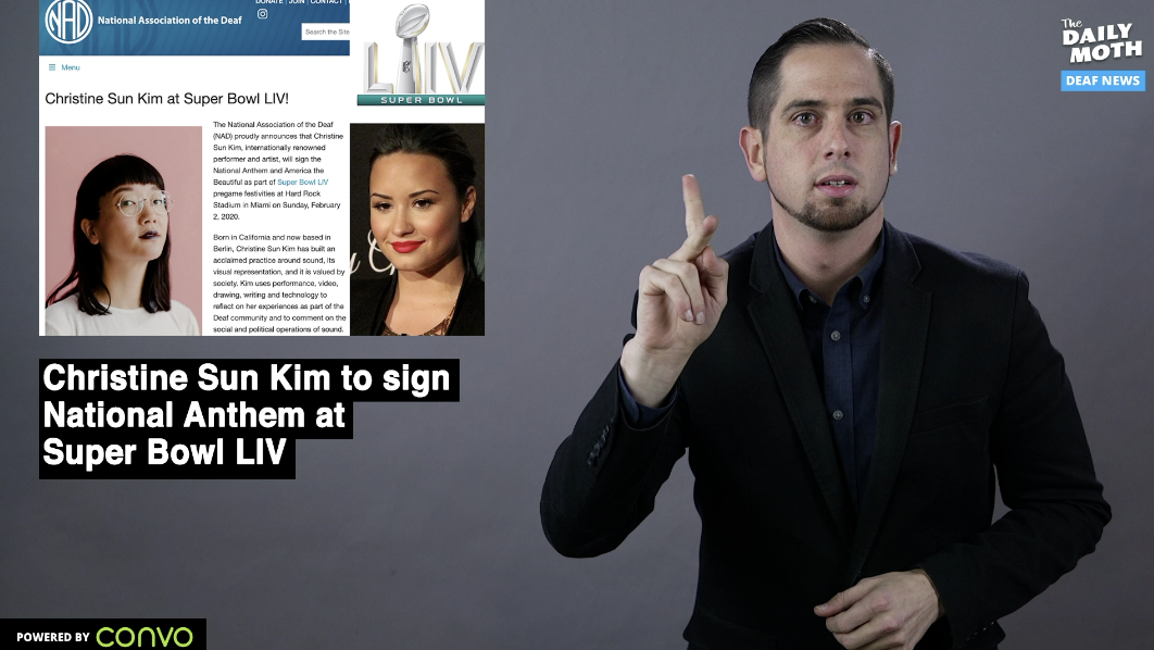 Christine Sun Kim to sign National Anthem at Super Bowl LIV