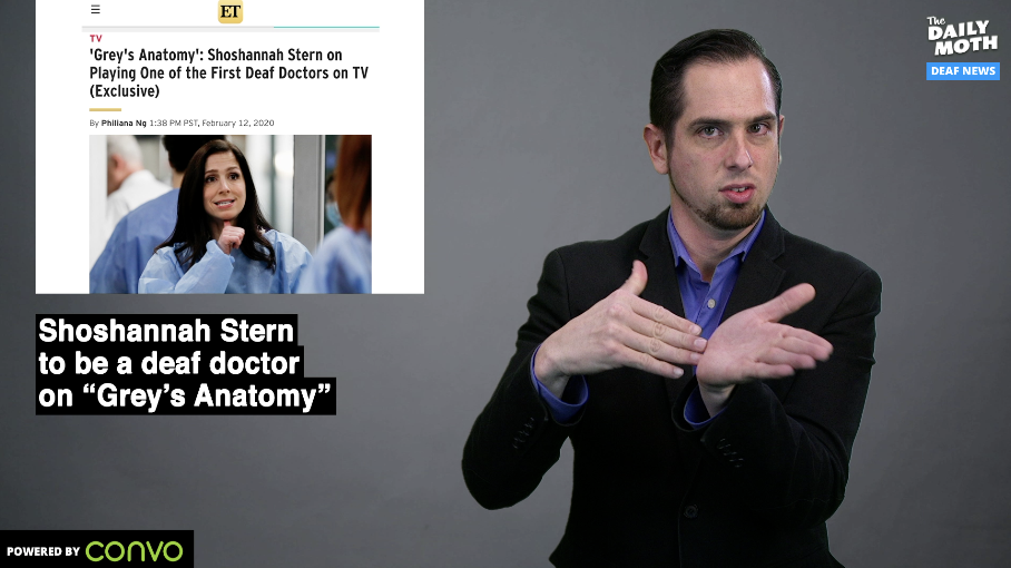 Shoshannah Stern to be a deaf doctor on “Grey’s Anatomy”