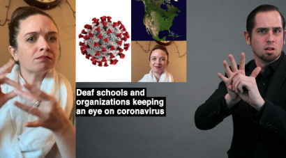 Deaf schools and organizations keeping an eye on coronavirus