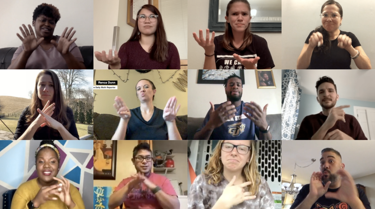 Students, staff, and instructors from deaf educational programs share impact of campus closures due to coronavirus