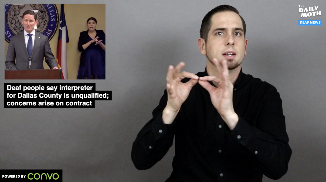 Deaf people say interpreter for Dallas County is unqualified; concerns arise on contract