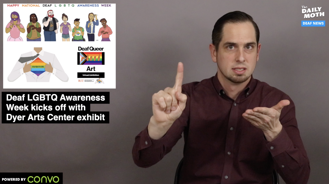 National Deaf LGBTQ Awareness Week kicks off with Dyer Arts Center exhibit