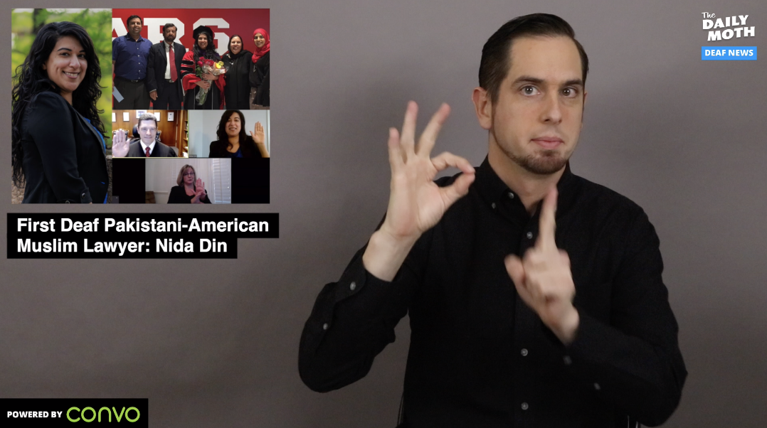 First Deaf Pakistani-American, Muslim Lawyer: Nida Din 