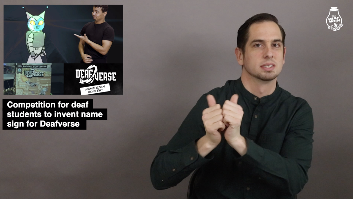 Competition for deaf students to invent name sign for Deafverse