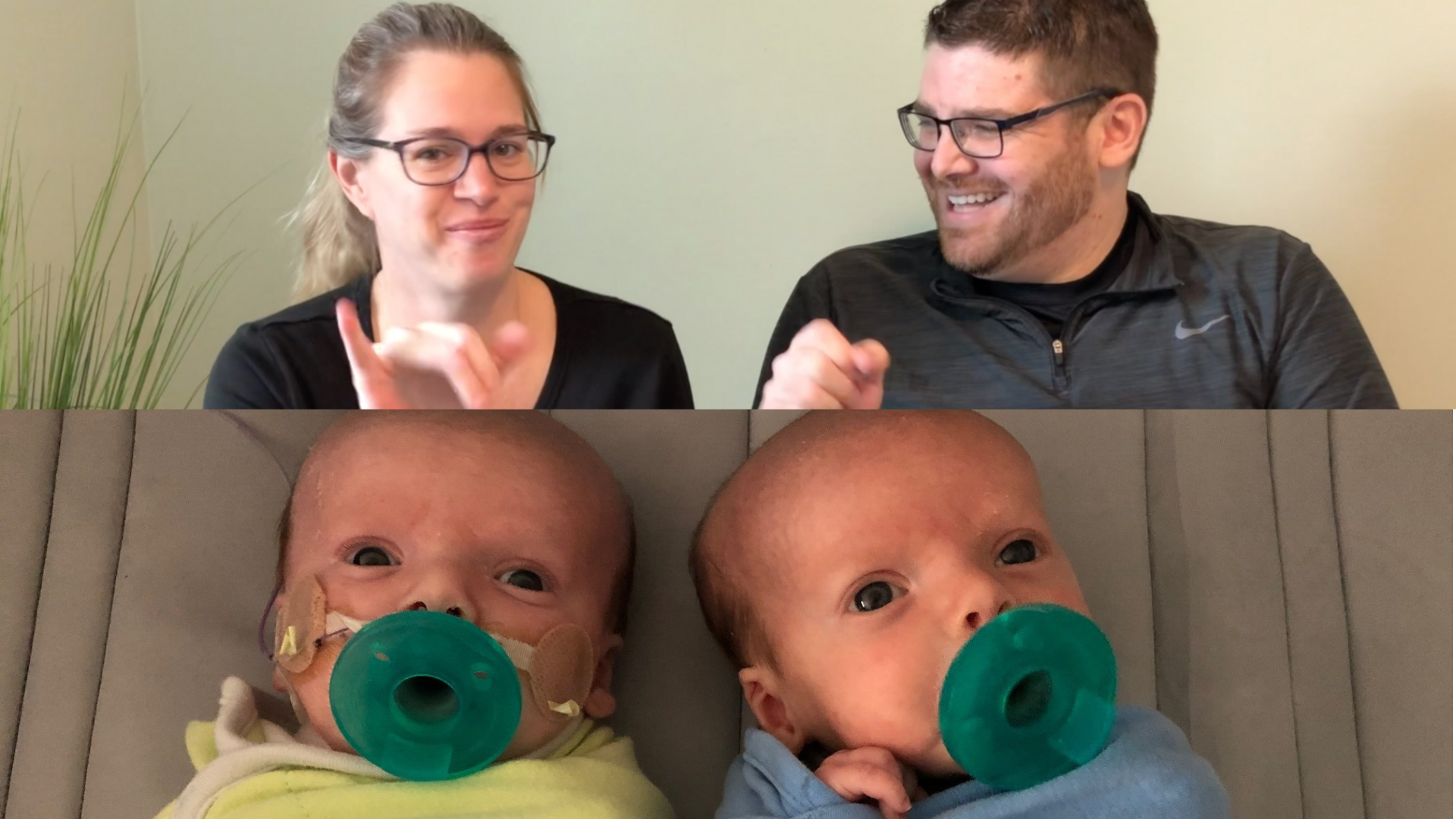 Deaf Illinois couple gives birth to twin boys during Covid-19
