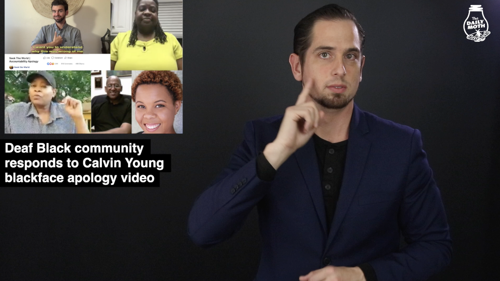 Black Deaf community responds to Calvin Young’s blackface apology video&nbsp;