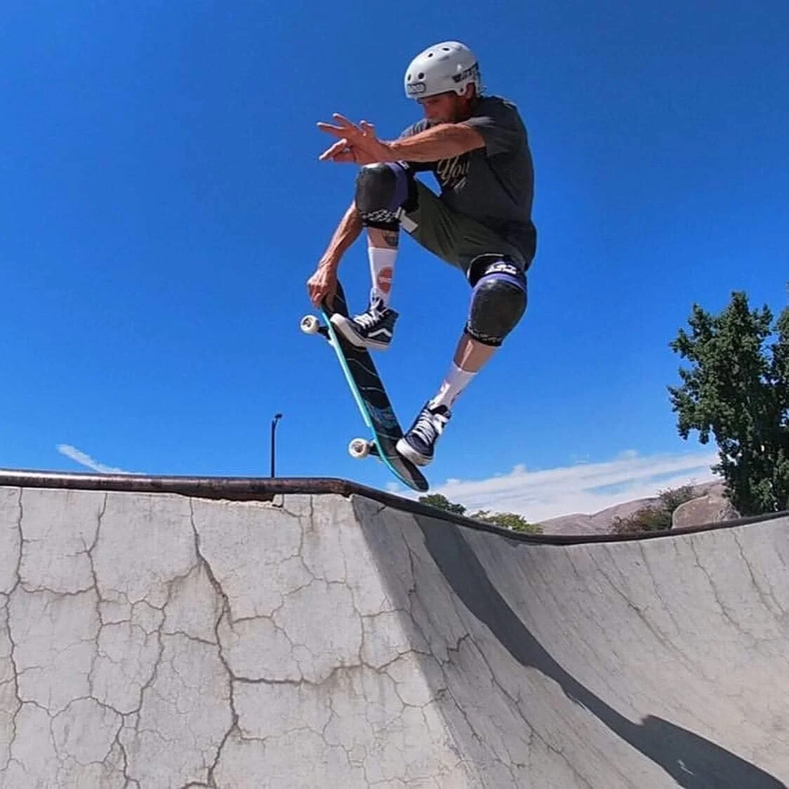 Deaf skateboarder’s trick formerly called "mute," now called "The Weddler Grab"
