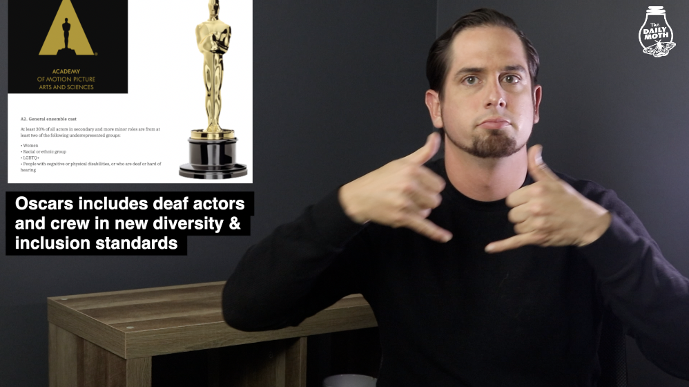 Oscars includes deaf actors and crew in new diversity &amp; inclusion standards 