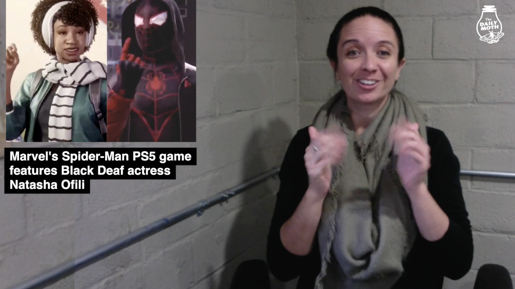 Black Deaf actress in new Spider-Man PS5 game