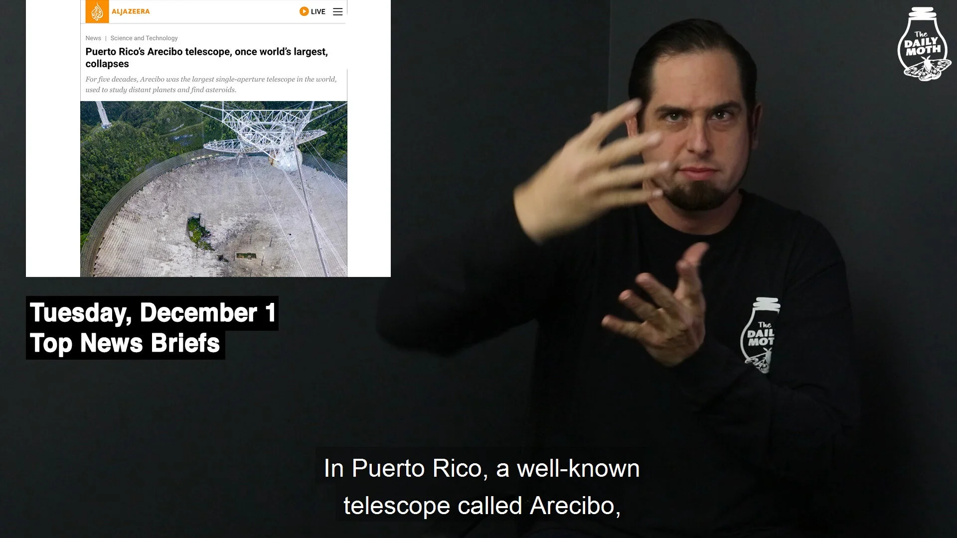 Tuesday, December 1 top stories briefs 