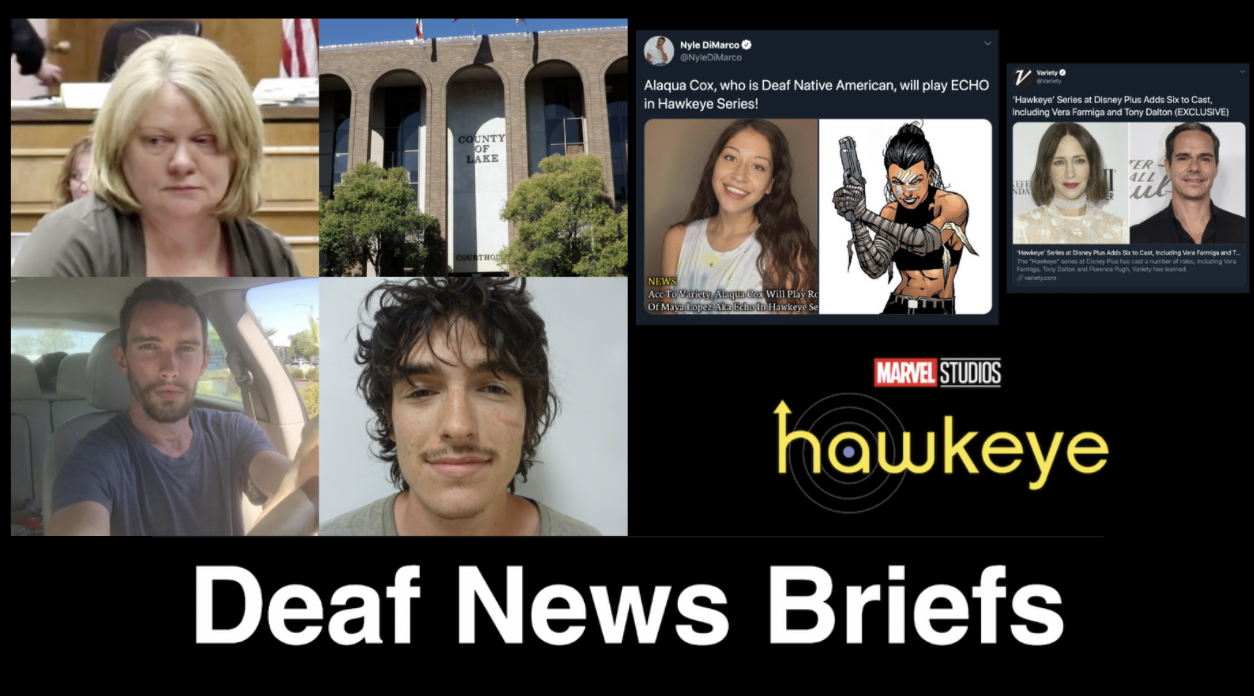 Mavrick Fisher retrial decision; Deaf actress Alaqua Cox to get role in Disney Plus