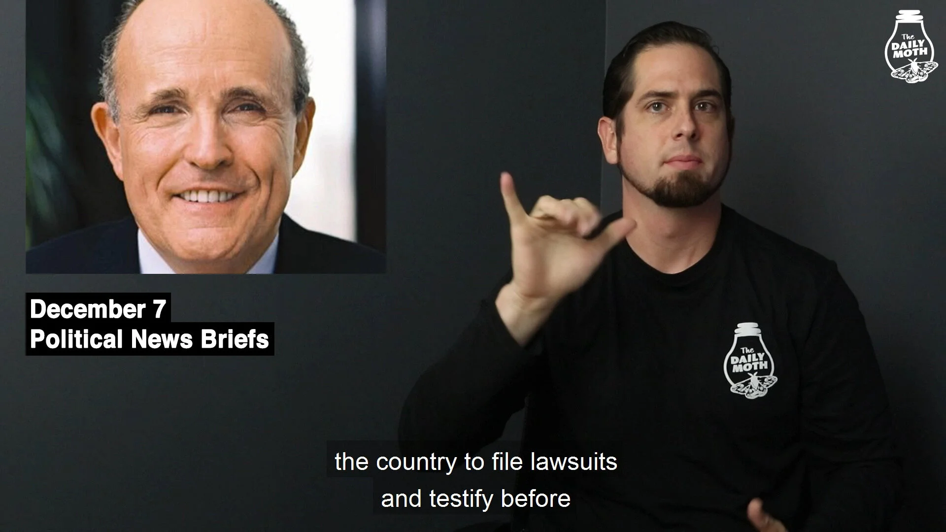 December 7 political news briefs