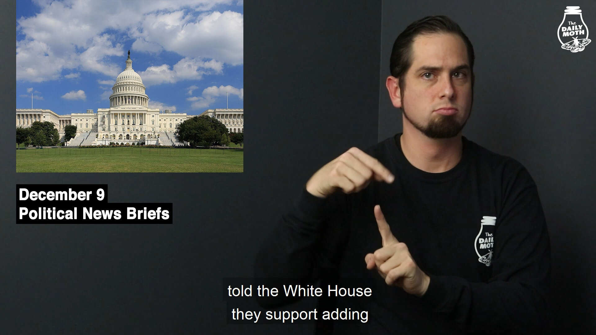 December 9 political news briefs