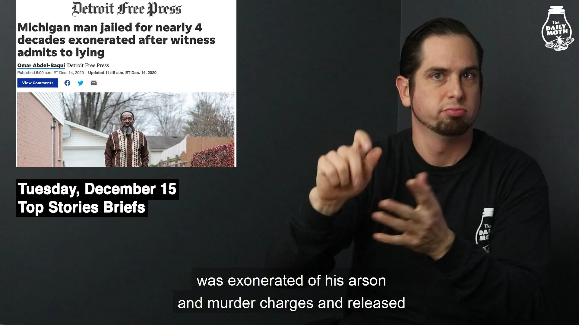 Tuesday, December 15 top news briefs