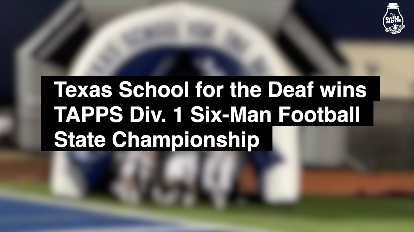 Texas School for the Deaf wins Division I Six-Man State Championship