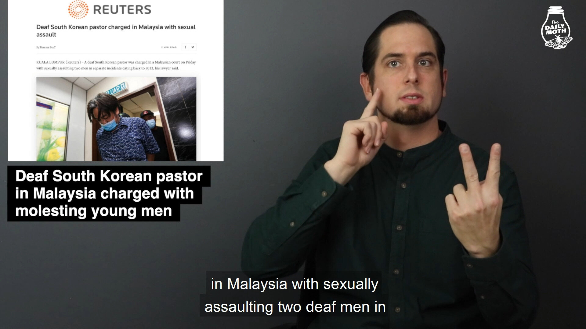 Deaf South Korean pastor in Malaysia charged with molesting young men