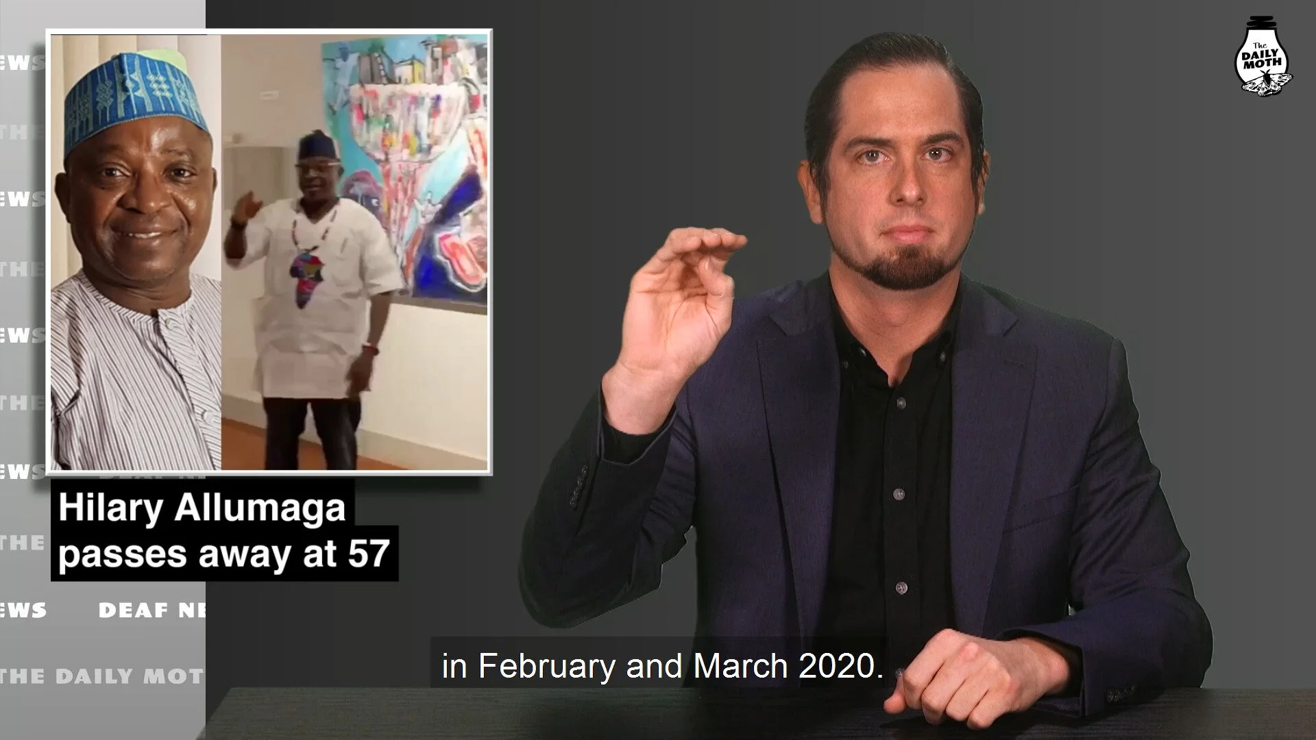 Hilary Allumaga, Black Deaf artist and educator, passes away at 57