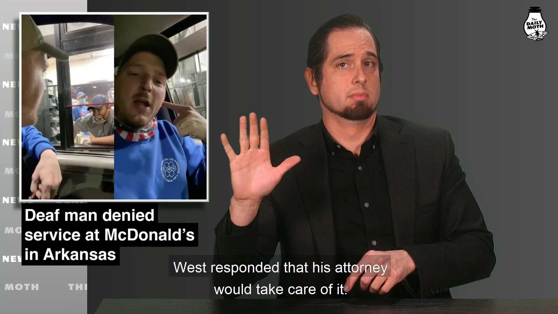 Deaf man denied service at McDonald’s in Arkansas