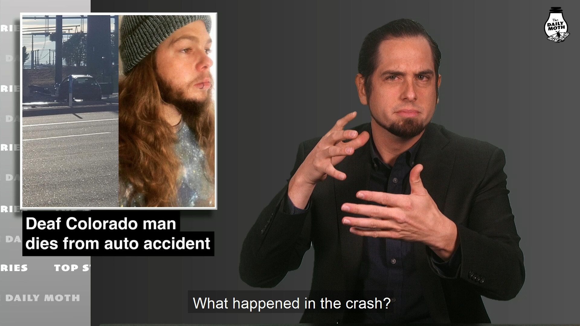 Deaf Colorado man dies from auto accident