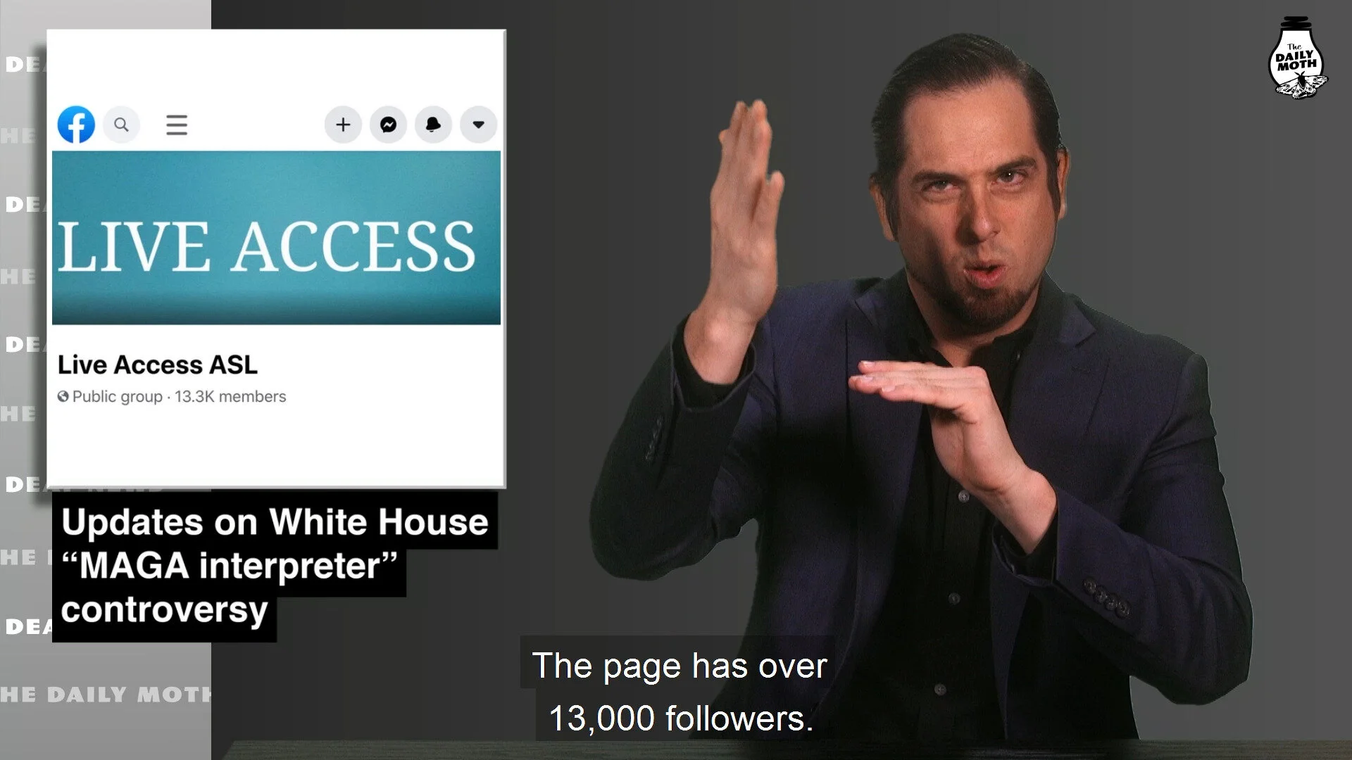 Updates on White House “MAGA interpreter” controversy