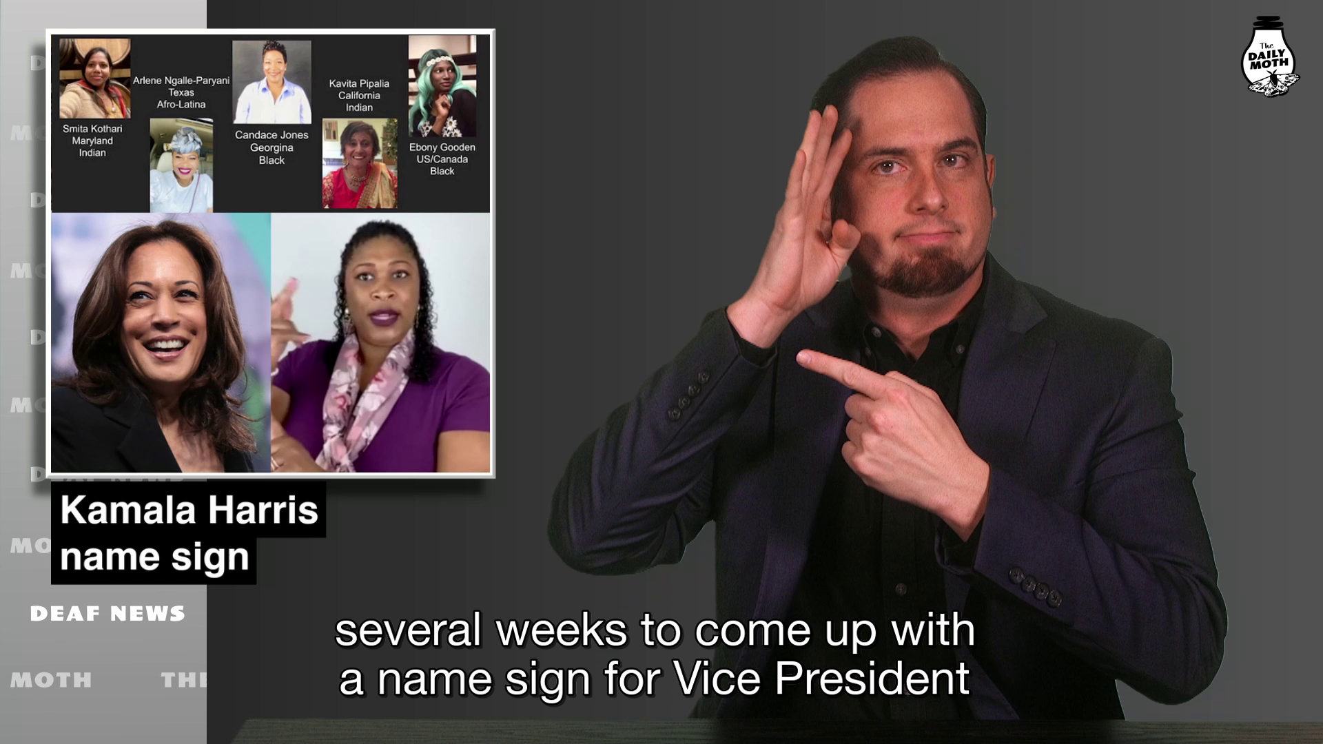 Kamala Harris name sign