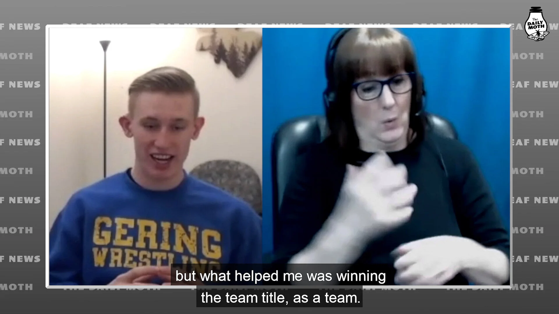 Deaf wrestler blames referee miscommunication for state title loss
