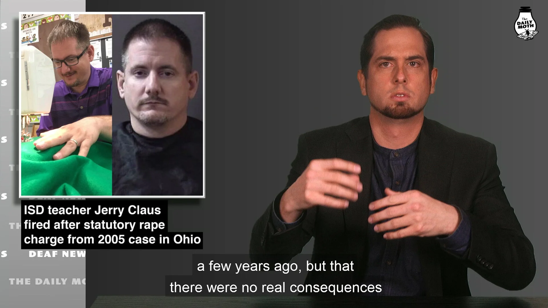 ISD teacher Jerry Claus fired after statutory rape charge from 2005 case in Ohio