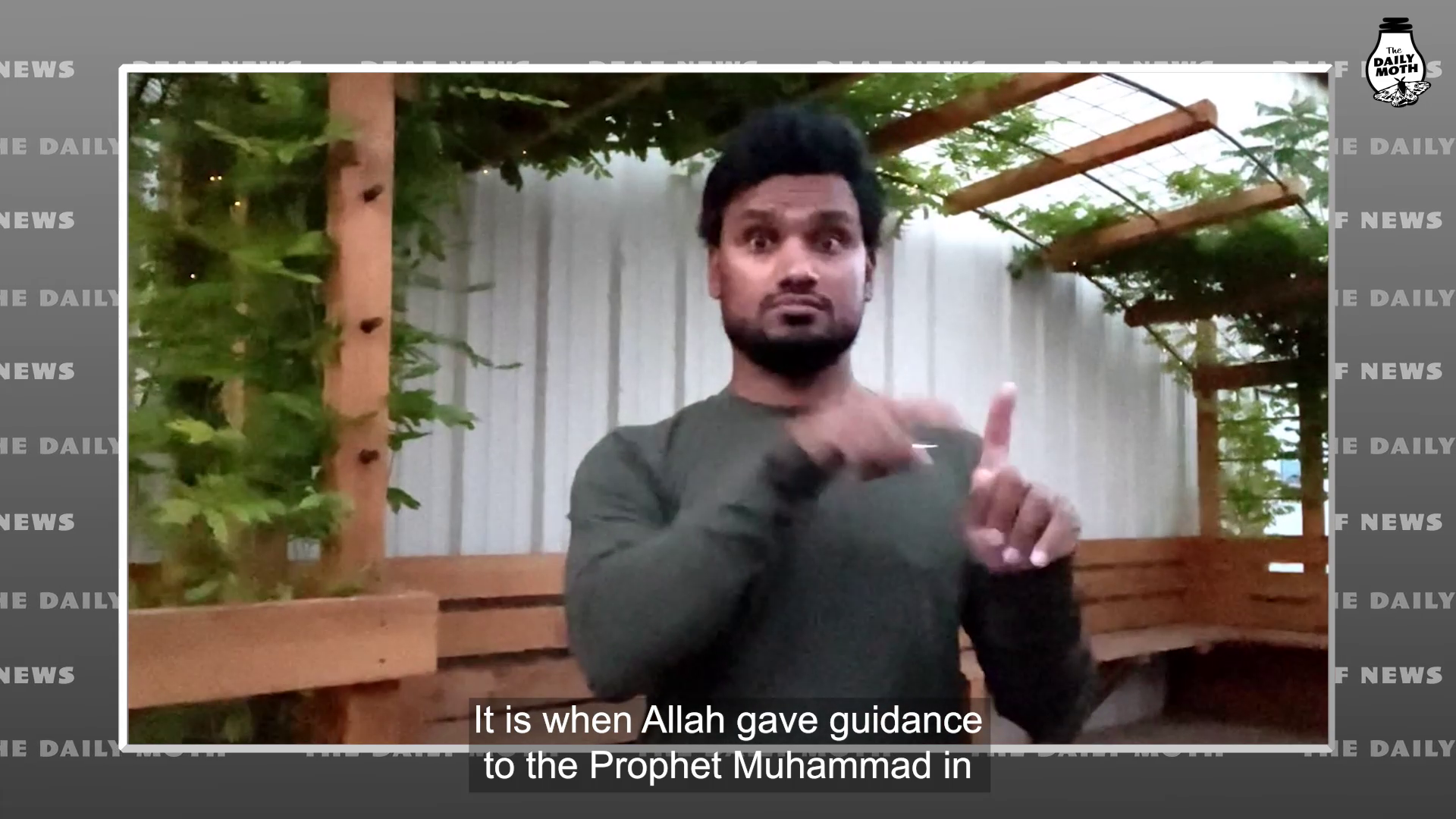 Ashraf from Deaf Muslim Association explains Ramadan