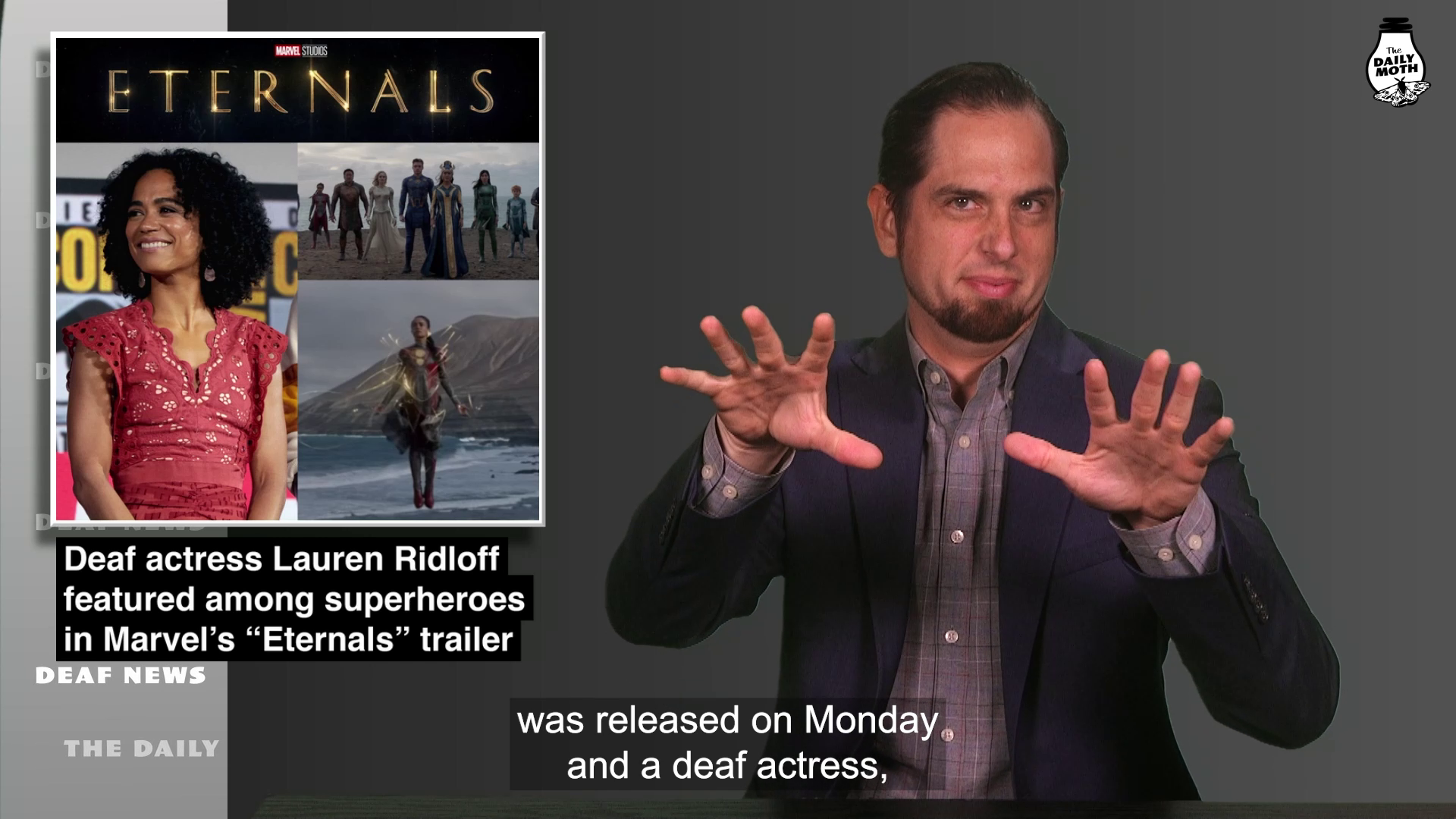 Deaf actress Lauren Ridloff featured among superheroes in Marvel’s “Eternals” trailer