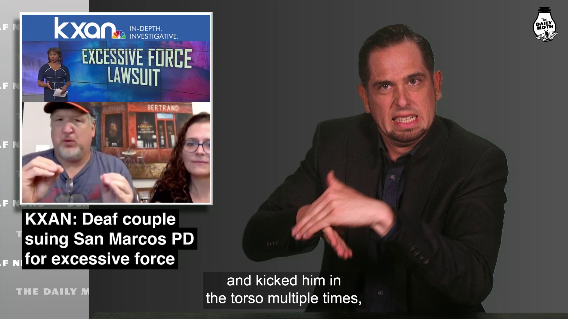 KXAN: Deaf couple suing San Marcos PD for excessive force