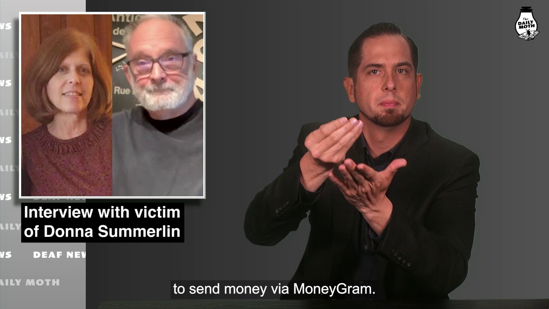 Interview with victim of Donna Summerlin