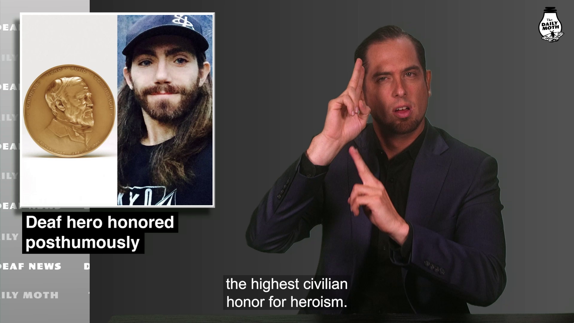 Deaf News Briefs: Deaf hero honored posthumously; Milwaukee Bucks ASL interpreter