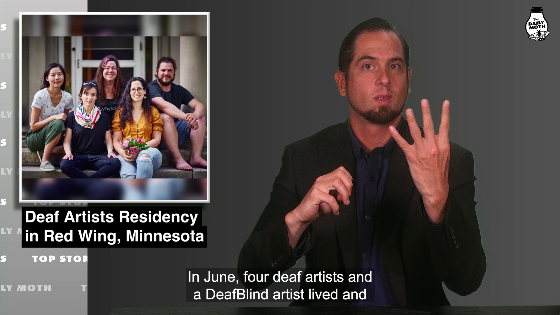 Deaf Artists Residency in Red Wing, Minnesota