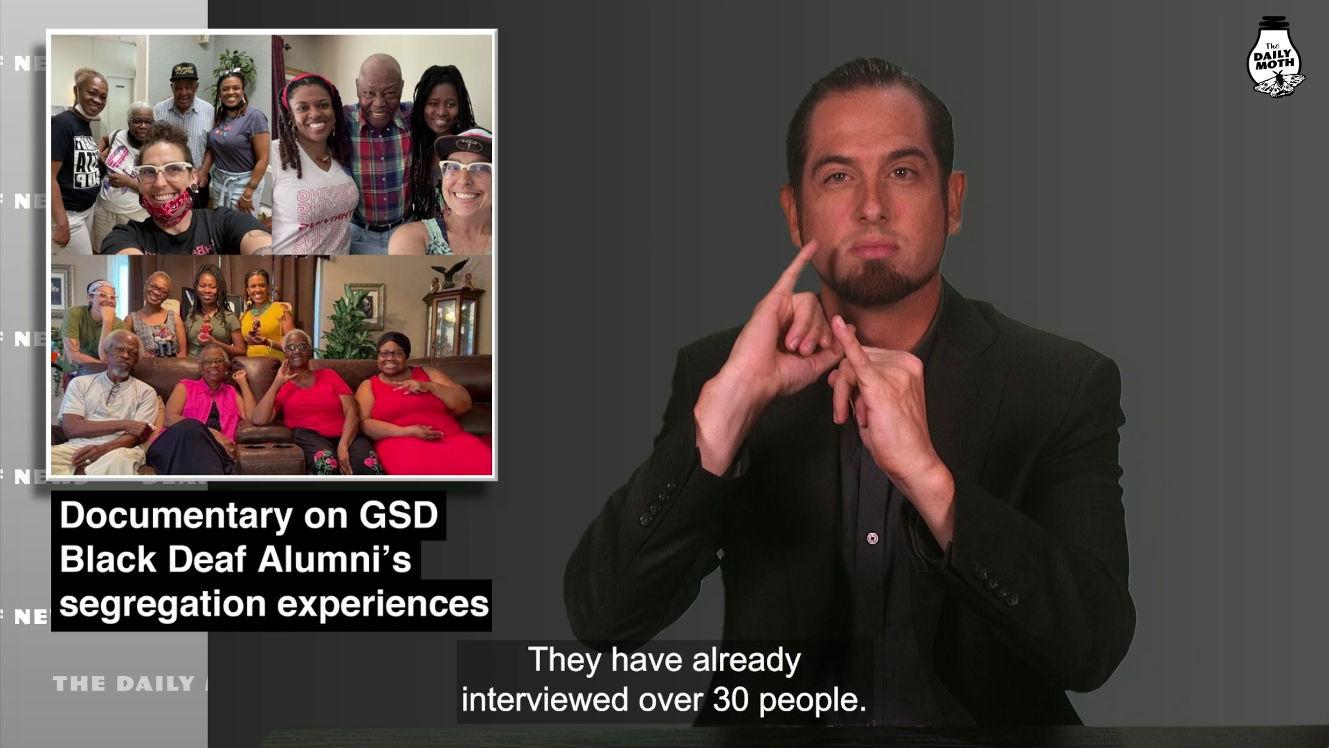 Documentary on GSD Black Deaf Alumni’s segregation experience