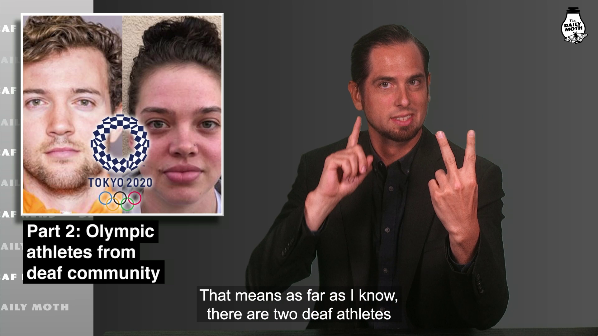 Part 2: Olympic athletes from deaf community