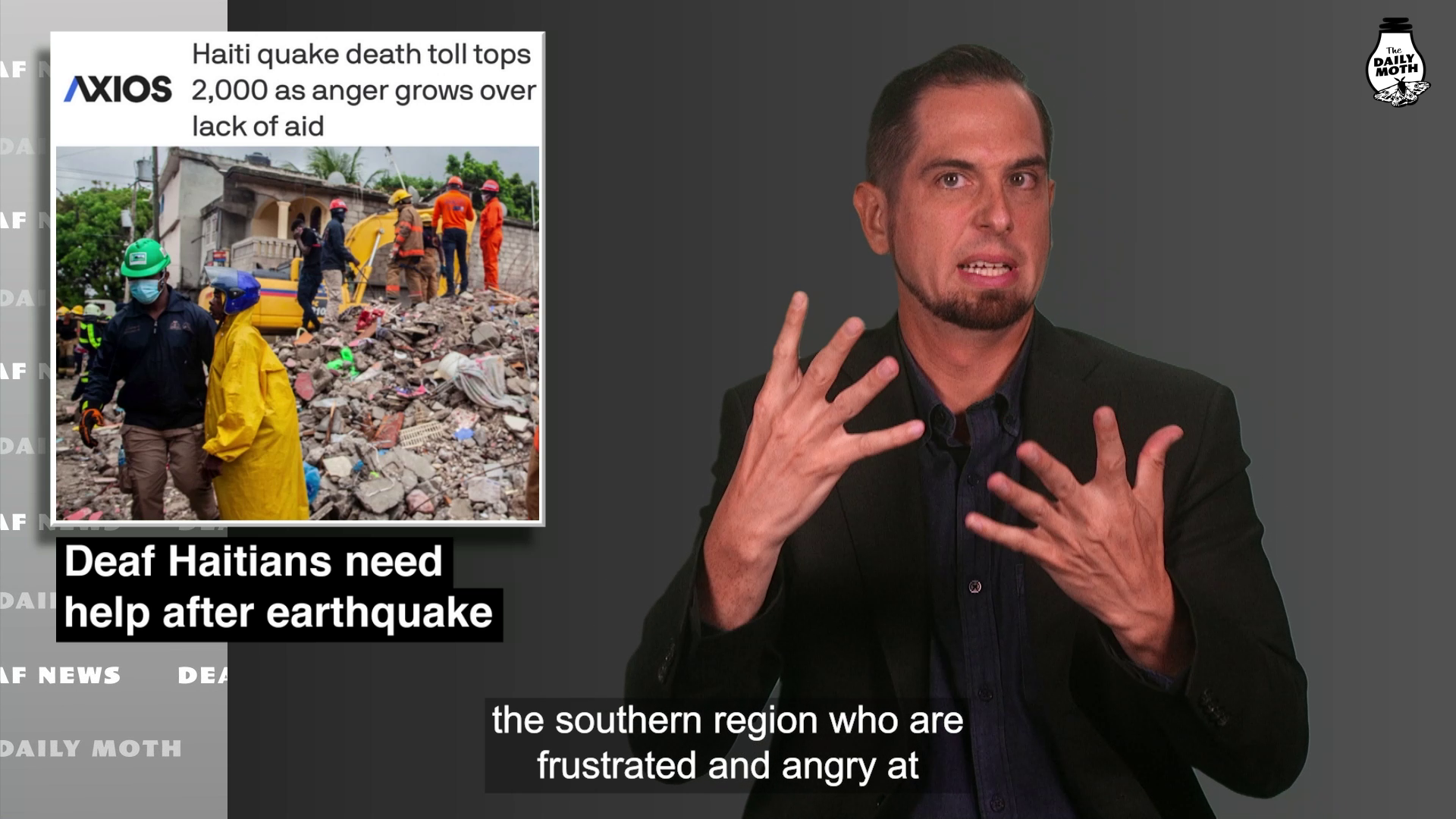 Deaf Haitians need help after earthquake