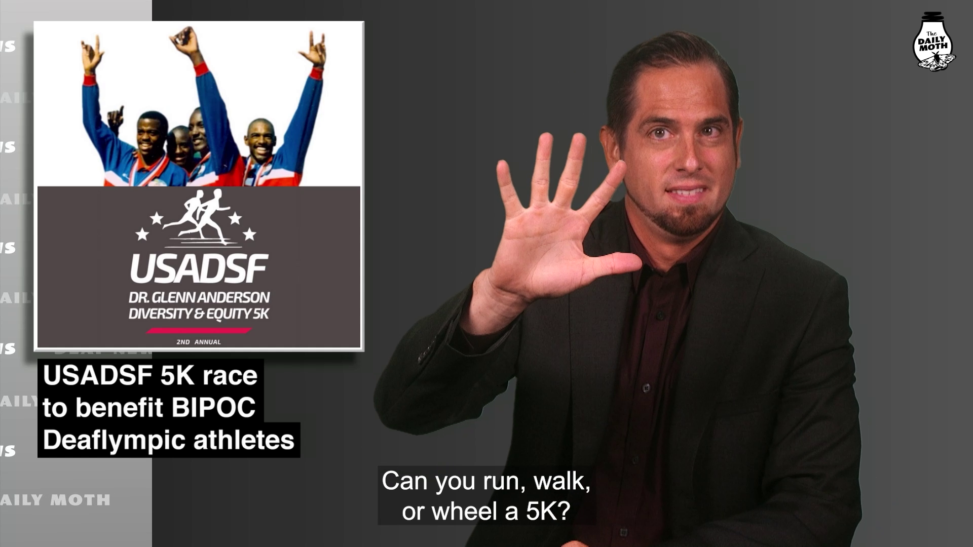 USADSF 5K race to benefit BIPOC Deaflympic athletes