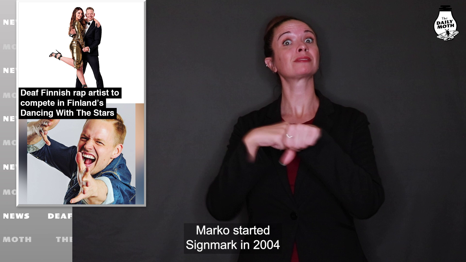 Deaf Finnish rap artist to compete in Finland’s Dancing With The Stars