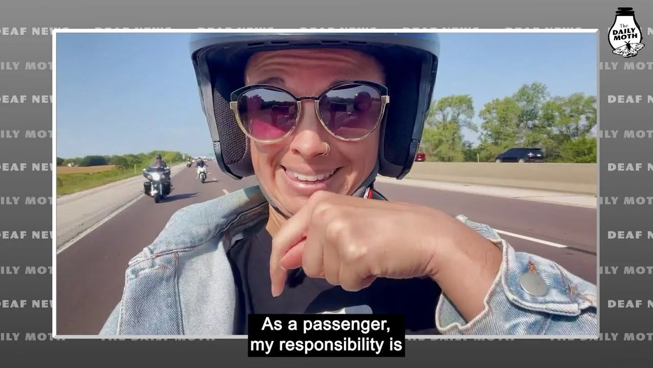 Deaf motorcycle rally