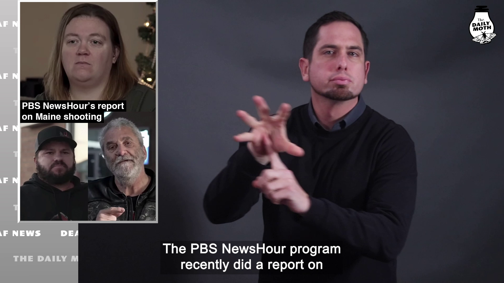 PBS NewsHour’s report on Maine shooting