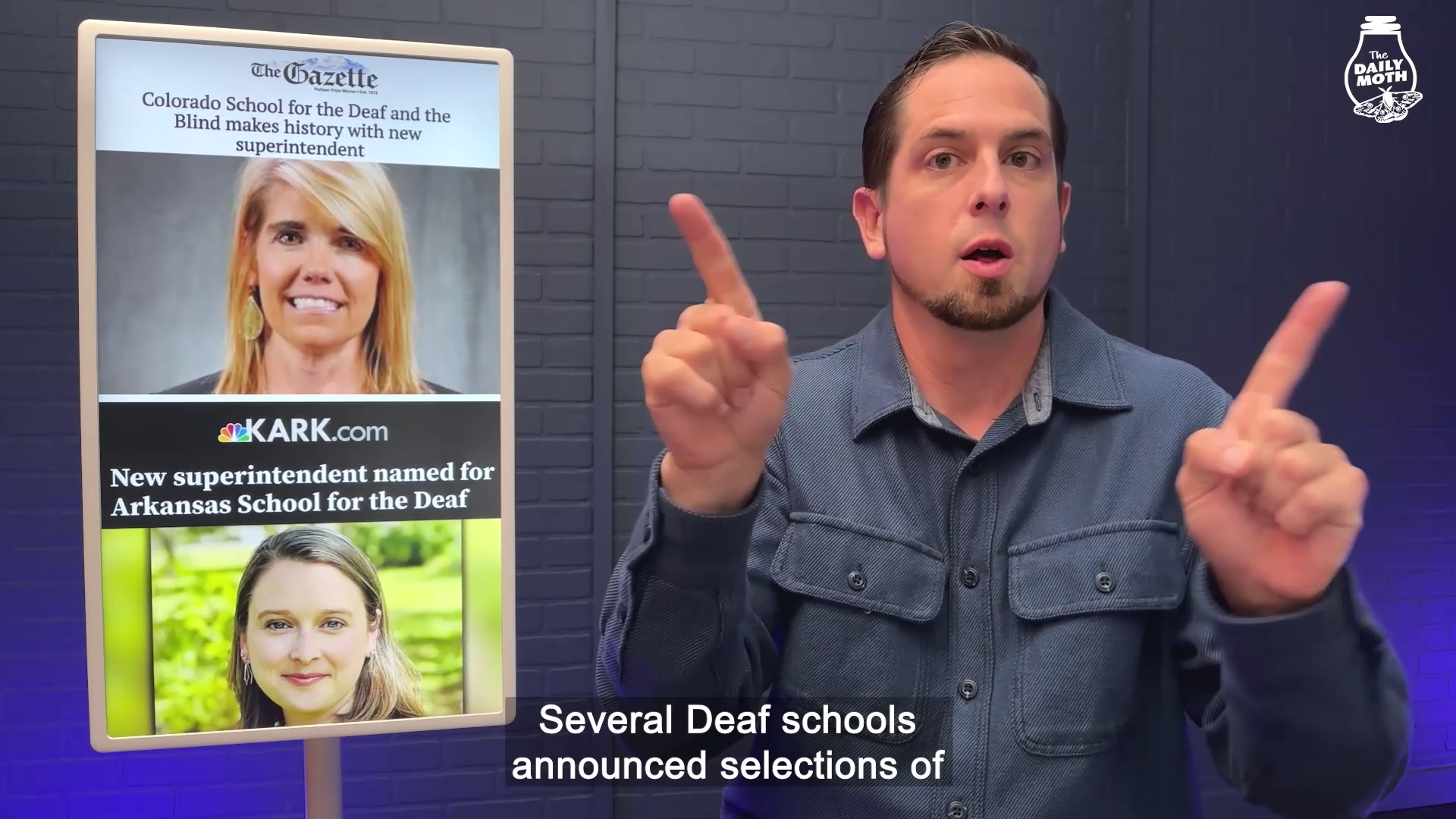 New Superintendents of Deaf Schools: Colorado; Arkansas; Iowa; St. Mary’s (NY)