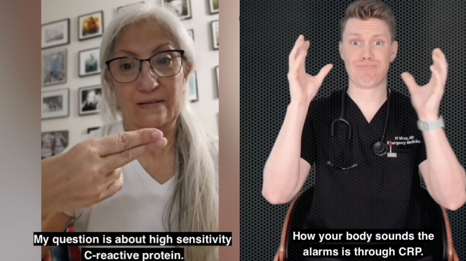 Dr. IV explains high sensitivity C-reactive protein (CRP) blood tests 
