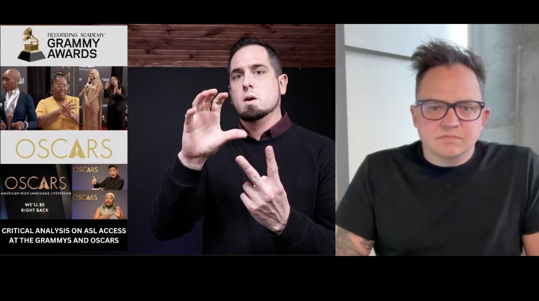 Critical analysis on ASL access at the Grammys and Oscars