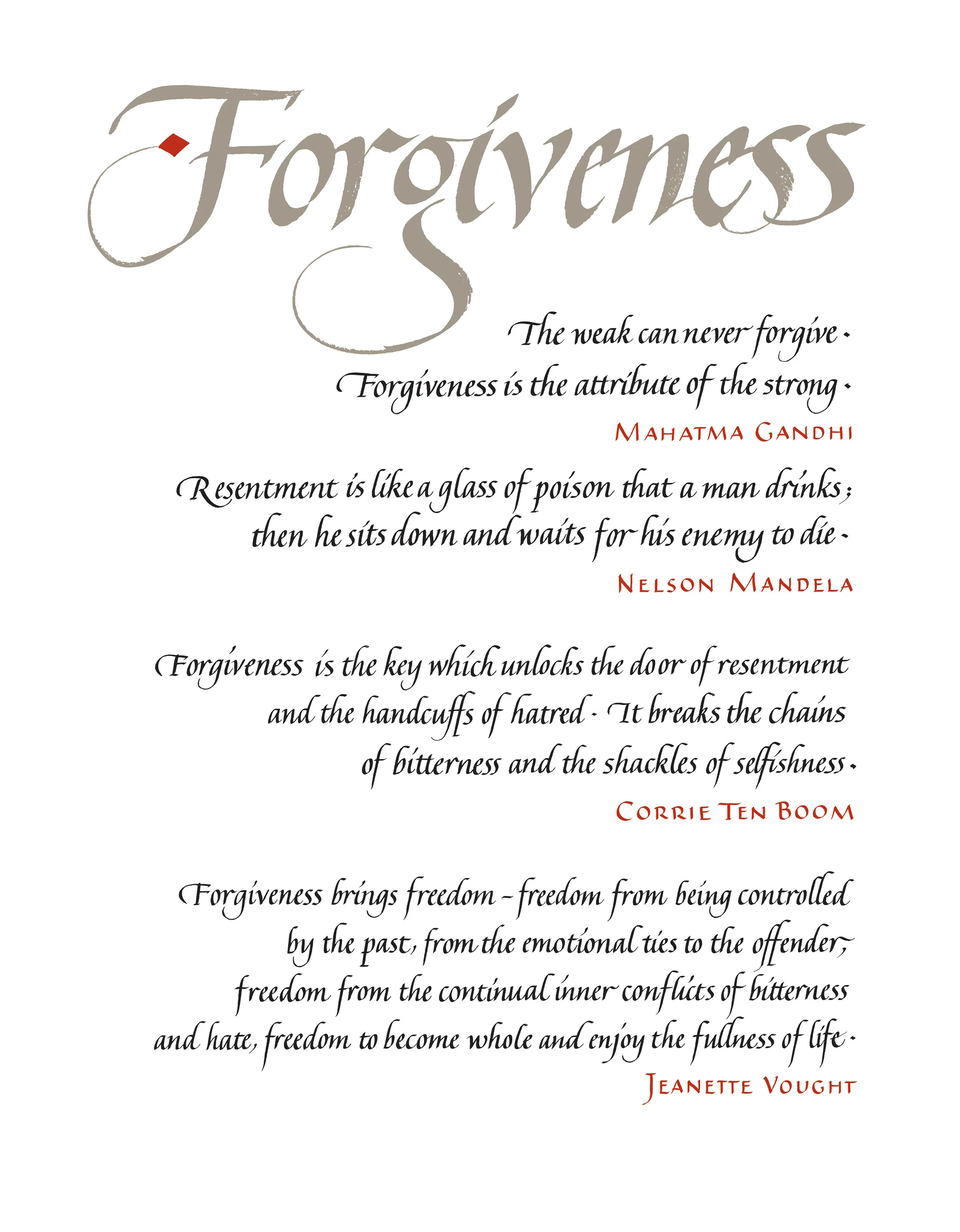 Forgiveness
