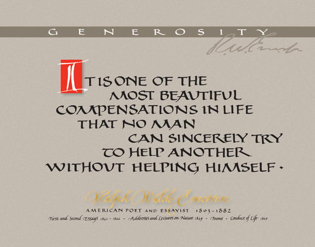 Generosity