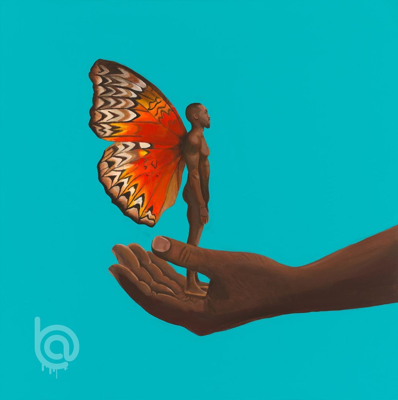 &ldquo;Evolve Series - Self Evolution&rdquo;
36 inches by 36 inches.
Acrylic on canvas.
.
.
.
.
#itsjustblake #itsjustblakeart #contemporaryart #evolution #sefimprovement #acrylicpainting #artoftheday #bayarea #artist #trasformation #butterfly #black