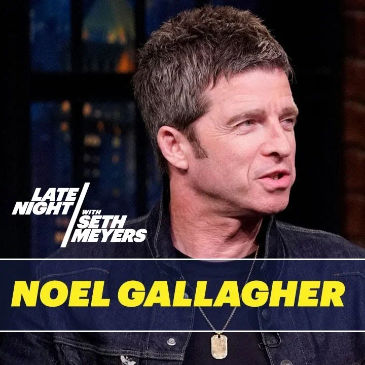 Noel Gallagher on Late Night with Seth Meyers
