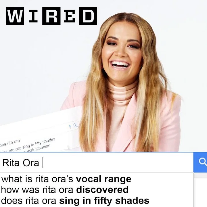 Rita Ora's WIRED Autocomplete Interview