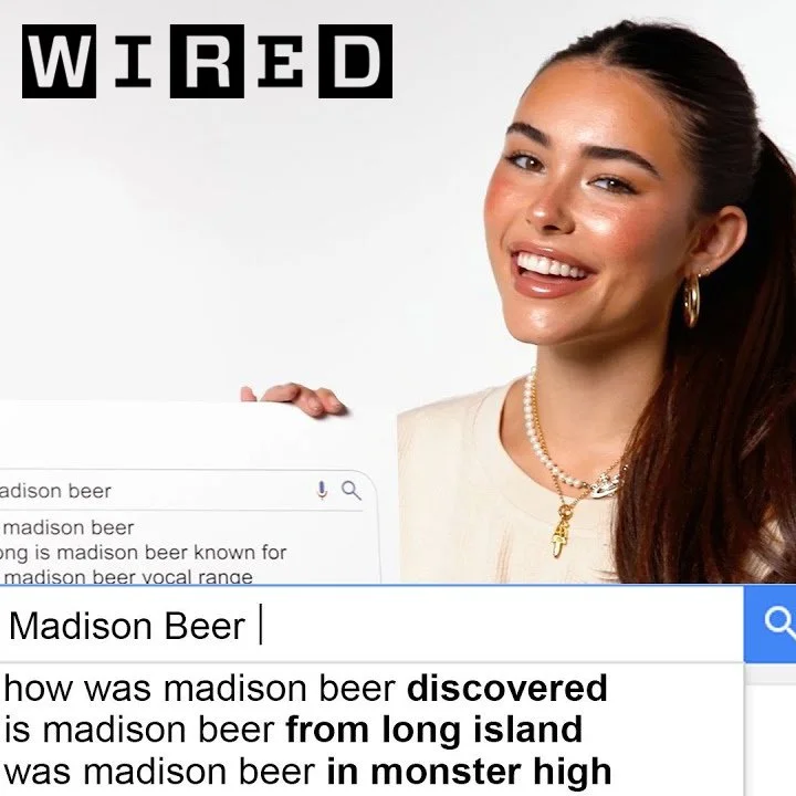 Madison Beer's WIRED Autocomplete Interview